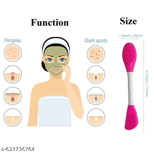 Multipurpose Silicone Face Scrubber & Exfoliating Brush