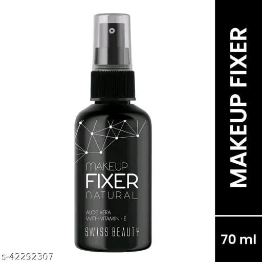 Long Lasting Professional Makeup Fixer Setting Spray With Vitamin E & Aloe Vera