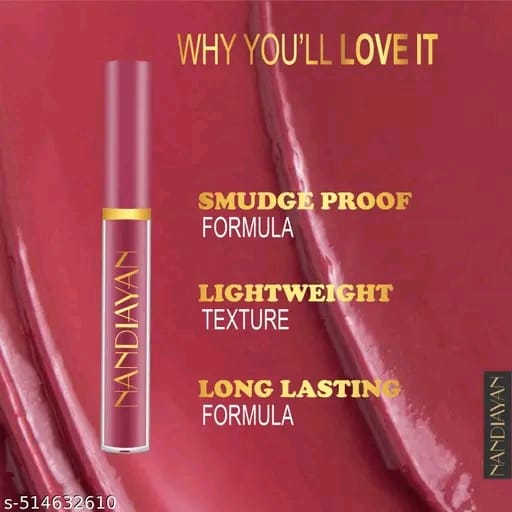 Nandiyan set 6 Matte Liquid Lipstick - Shade A